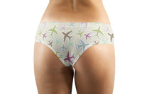 Thumbnail for Seamless 3D Airplanes Designed Women Panties & Shorts