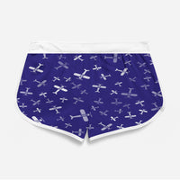 Thumbnail for Seamless Propellers Designed Women Beach Style Shorts