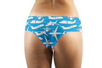 Thumbnail for Big Airplanes Designed Women Panties & Shorts