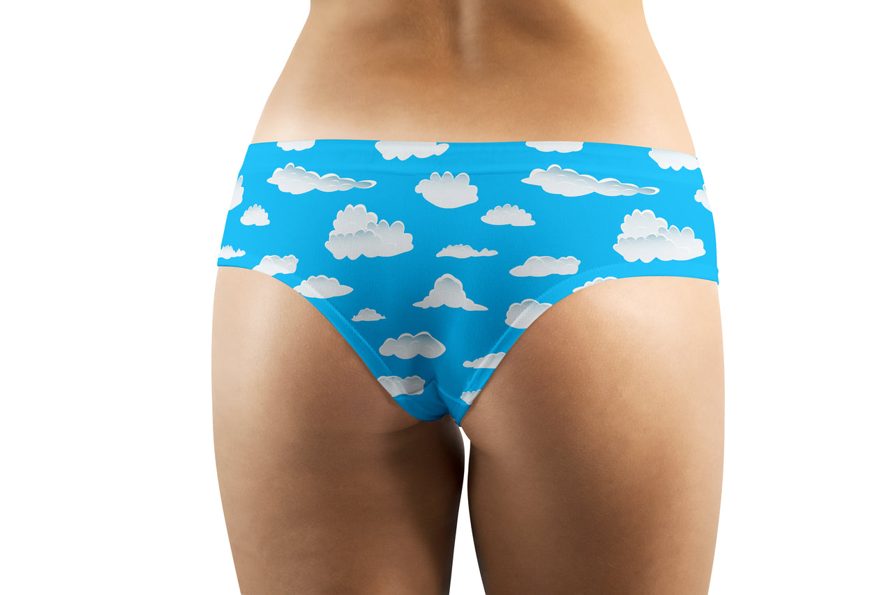 Amazing Clouds Designed Women Panties & Shorts