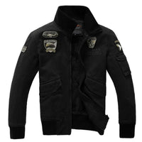 Thumbnail for Airborne Military PILOT Cotton Bomber Jacket - view 5