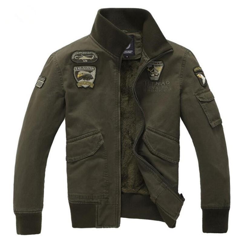 Airborne Military PILOT Cotton (THICK) Bomber Jackets