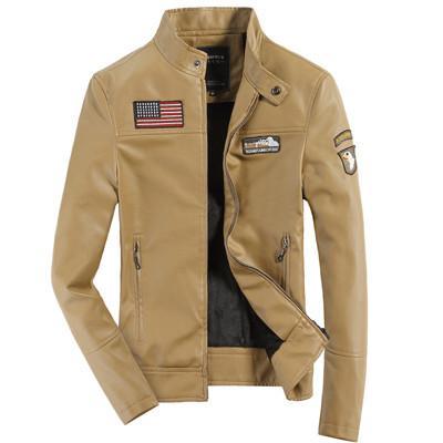 Airborne Military PILOT Leather Bomber Jackets