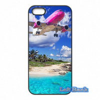 Thumbnail for Airbus Approach Over Tropical Island HTC Cases