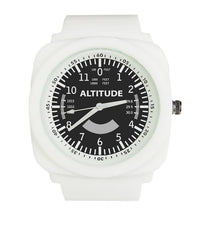 Thumbnail for Airplane Instrument Series (Altitude) Rubber Strap Watches