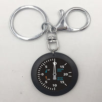 Thumbnail for Airplane Instrument Series (Vertical Speed) Key Chains