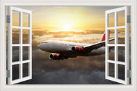 Thumbnail for Beautiful Boeing 737 & Clouds & Sunrise Printed Wall Stickers