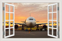 Thumbnail for Beautiful Jet is Ready for Next Journey Printed Wall Stickers