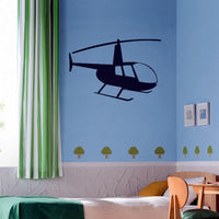 Thumbnail for Big Helicopter Silhouette Designed Wall Stickers