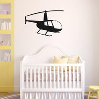 Thumbnail for Big Helicopter Silhouette Designed Wall Stickers