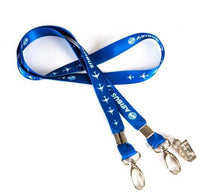 Thumbnail for Blue Airbus lanyard and ID holder