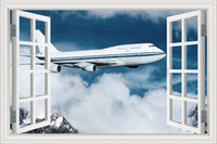 Thumbnail for Boeing 747 Over the Clouds Printed Wall Stickers