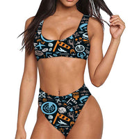 Thumbnail for Aviation Icons Designed Women Bikini Set Swimsuit