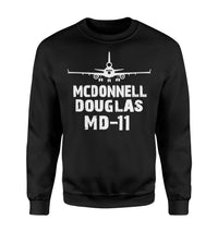 Thumbnail for McDonnell Douglas MD-11 & Plane Designed Sweatshirts