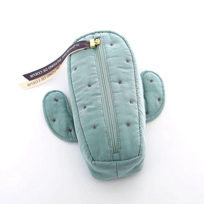 Cactus Designed Makeup & Accessories Bag