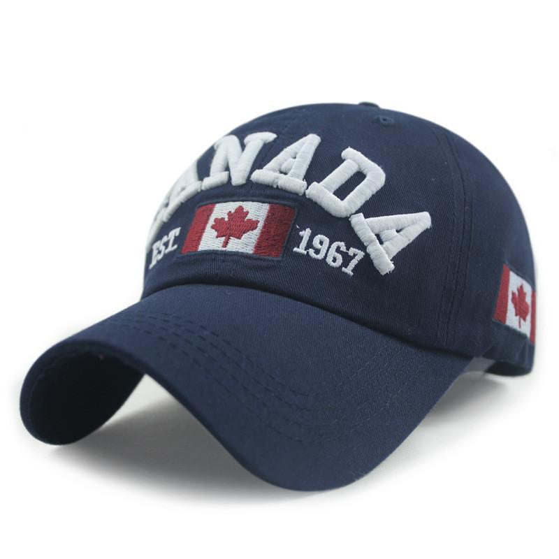 Canada Flag aviation design designed cap, durable cotton.