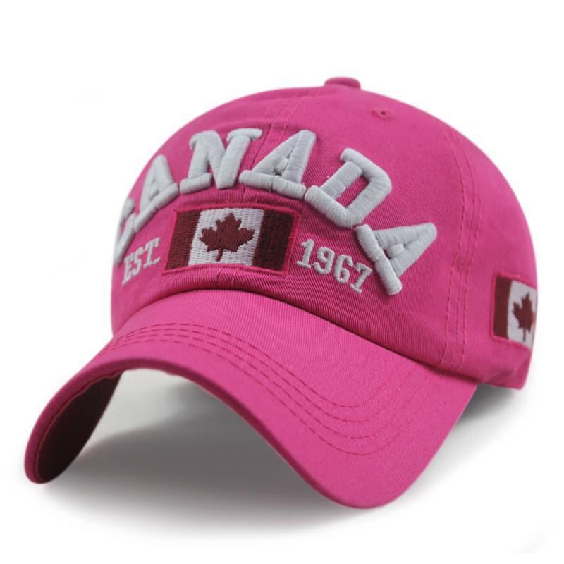 Canada Flag Designed Hats