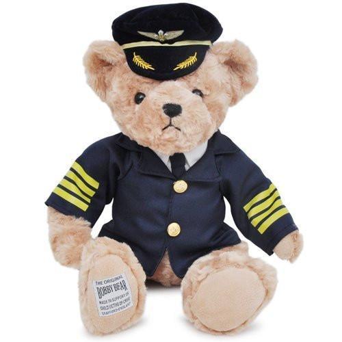 Captain Pilot & Cabin Crew Teddy Bear & Dolls