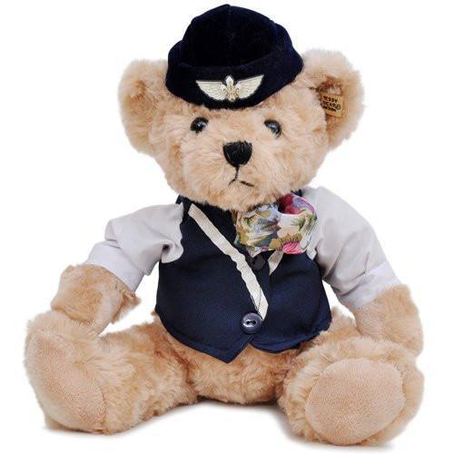 Captain Pilot & Cabin Crew Teddy Bear & Dolls