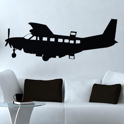 Cessna Caravan Designed Wall Sticker