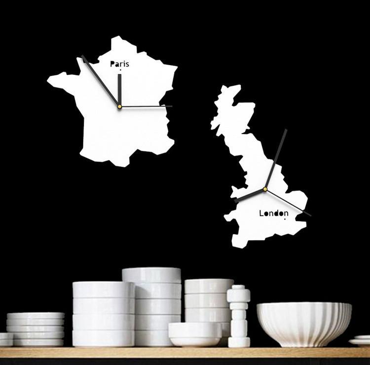 China's Map Wall Clock - view 4