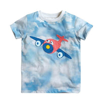 Thumbnail for Clouds & Cute Airplane Designed Babies & Kids T-Shirts