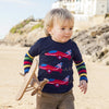 Colourful Style & Airplane Designed Babies and Kids Sweater