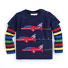Colourful Style & Airplane Designed Babies and Kids Sweater