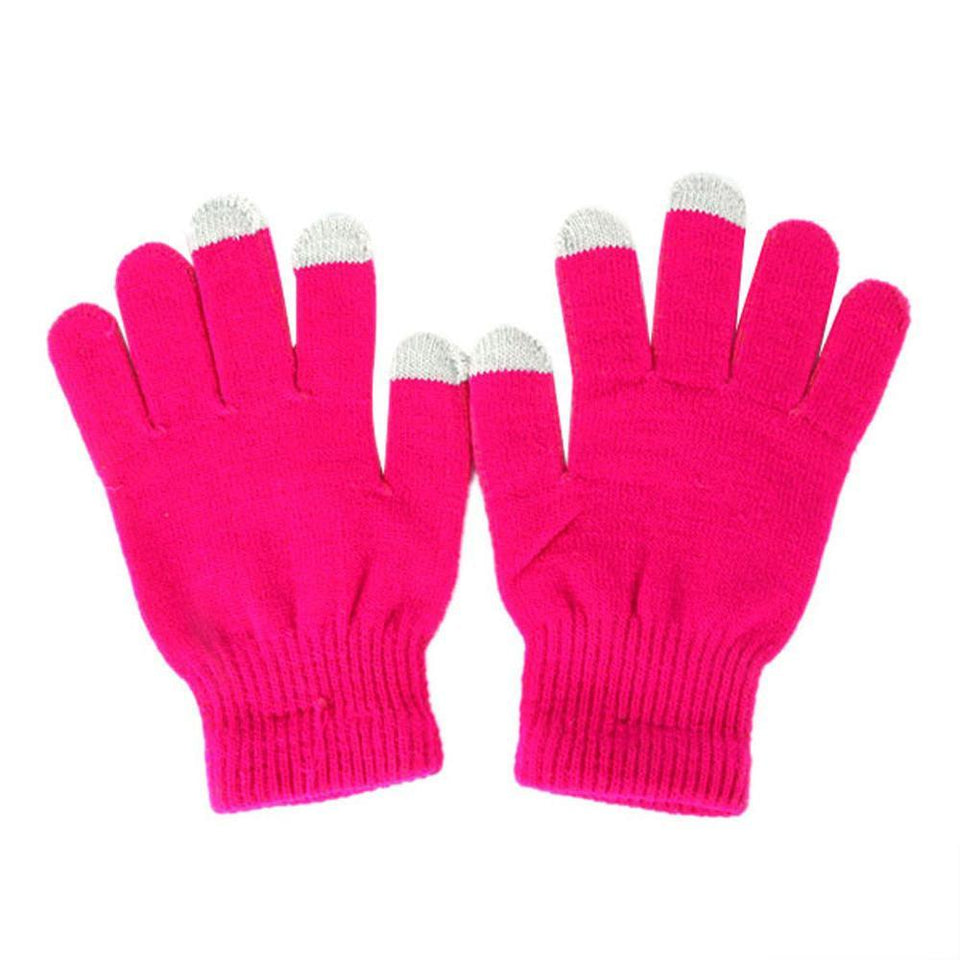 Colourful Touch-Screen Friendly Gloves