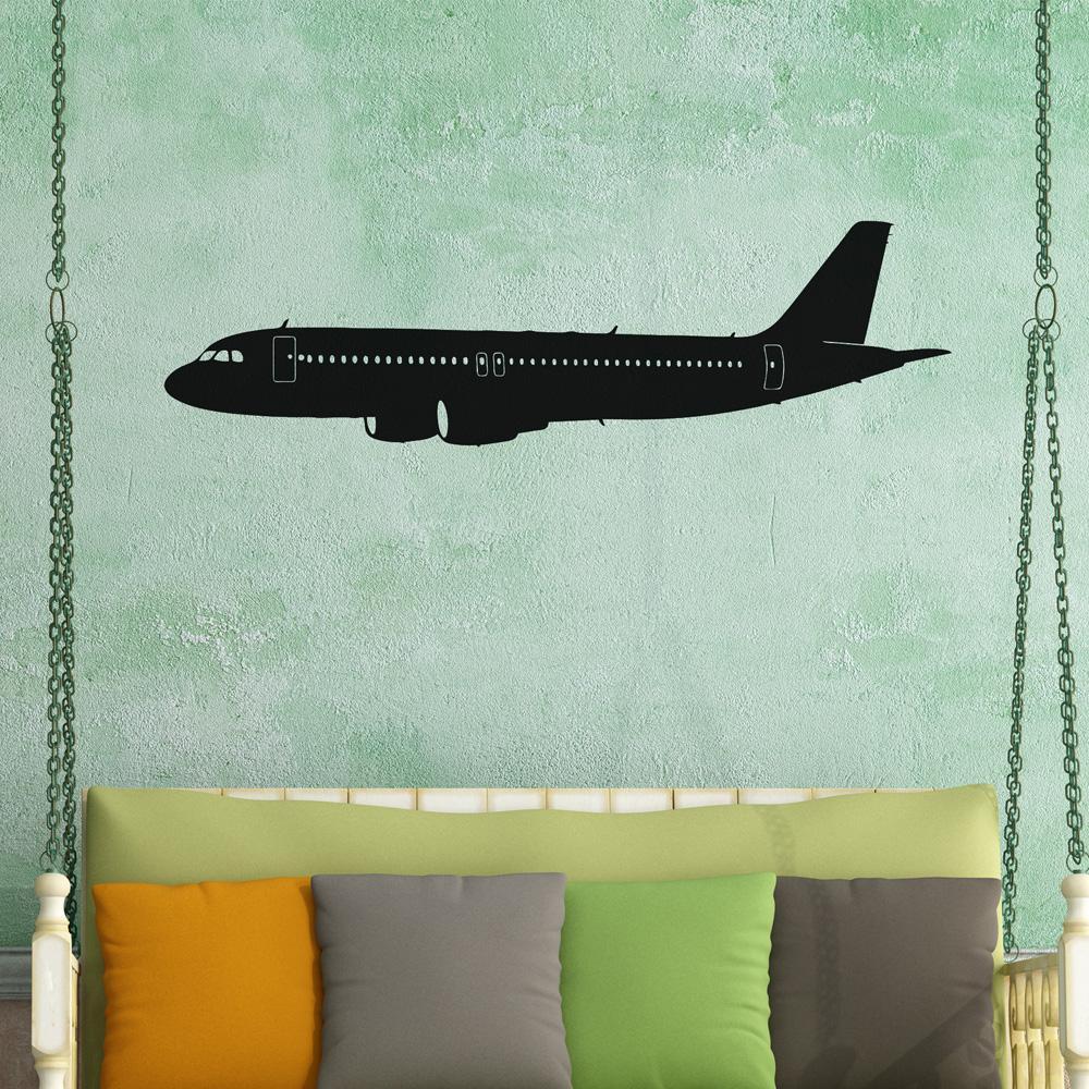 Cruising Airbus A320 Designed Wall Stickers