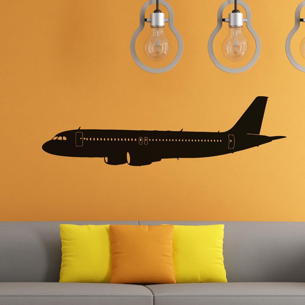 Cruising Airbus A320 Designed Wall Stickers