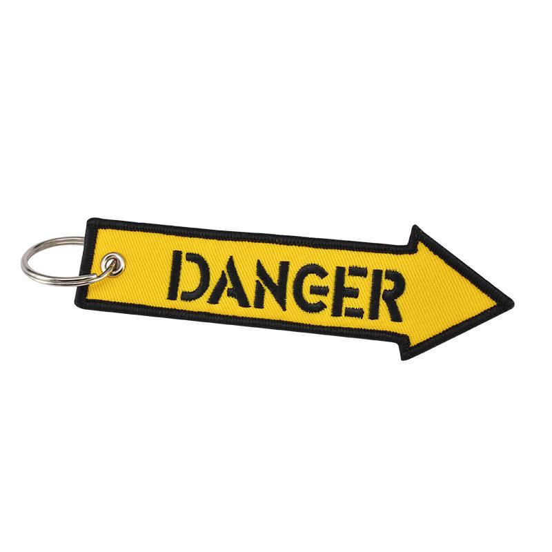 Danger Designed Key Chains