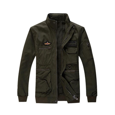 Detachable & Multi-seasonal Pilot Bomber Jacket