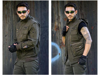 Thumbnail for Detachable & Multi-seasonal Pilot Bomber Jacket - view 3