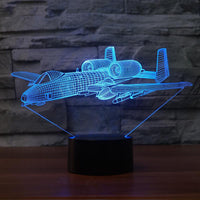 Thumbnail for Bomber Aircraft Designed 3D Lamp Pilot Eyes Store 