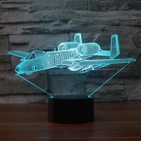 Thumbnail for Bomber Aircraft Designed 3D Lamp Pilot Eyes Store 