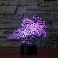 Thumbnail for Futuristic Space Shuttle & Jet Designed 3D Lamp Pilot Eyes Store 