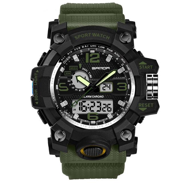 Super Quality S-Shock Watches Pilot Eyes Store Green 