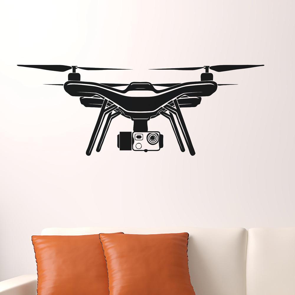 Drone Designed Wall Stickers