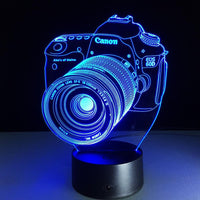 Thumbnail for DSLR Camera Designed 3D Night Lamp