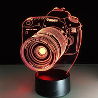 Thumbnail for DSLR Camera Designed 3D Night Lamp