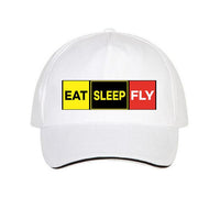 Thumbnail for Eat Sleep Fly (Colourful) Designed Hats