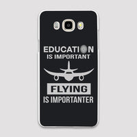 Thumbnail for Education Is Important Flying is Importanter Designed Samsung C & J Cases