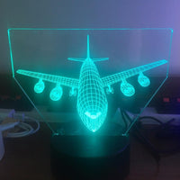 Thumbnail for Face to Face with 4 Engine Aircraft Designed 3D Lamp