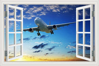 Thumbnail for Fantastic Shot of an Aircraft on Approach Printed Wall Stickers