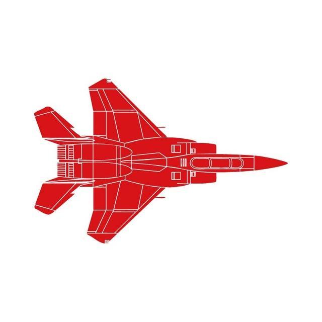 Fighter Jet Designed Wall Stickers