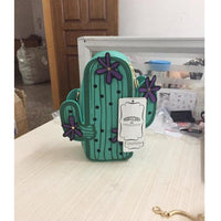 Thumbnail for Funny Cactus Designed Shoulder Bag