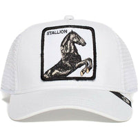 Thumbnail for Fashion Animal Snapback STALLION WHITE Designed Hats