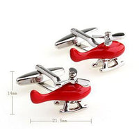 Thumbnail for Helicopter Shaped Cuff Links