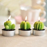 Thumbnail for Home Decor Mini Cactus Candles